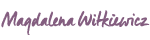 Logo Magdalena Witkiewicz