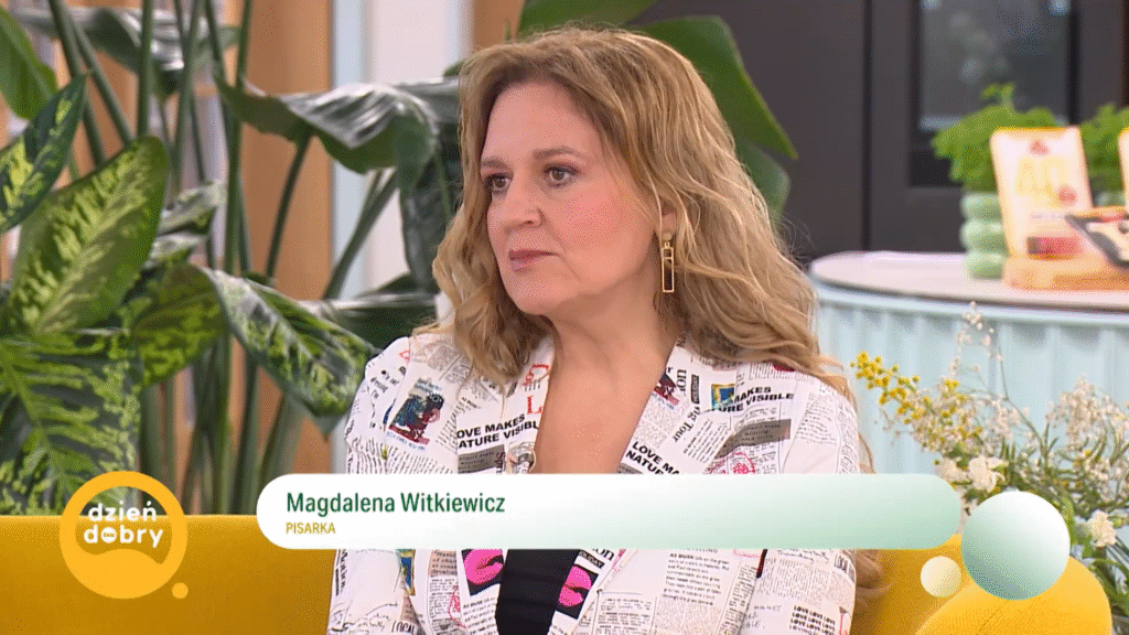Magdalena Witkiewicz w programie Dzień dobry TVN