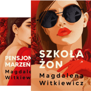 Okładki do Szkoła żon i Pensjonat marzeń