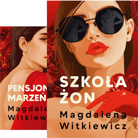 Okładki do Szkoła żon i Pensjonat marzeń