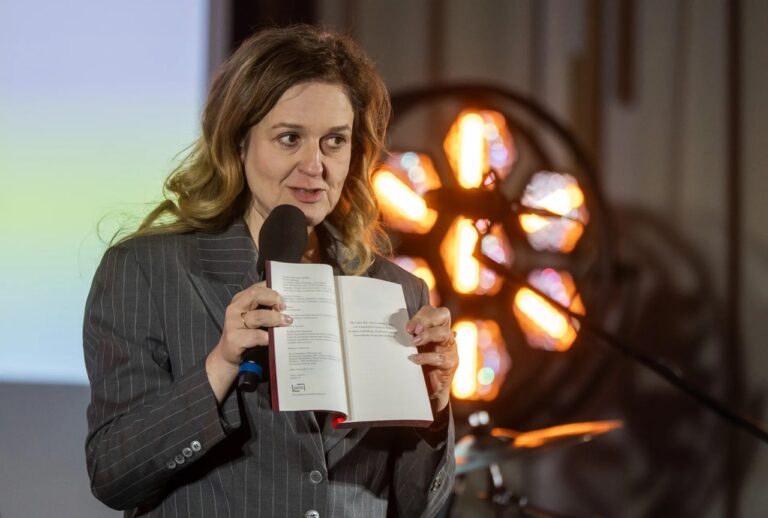 Magdalena Witkiewicz podczas charytatywnego wydarzenia „Razem możemy więcej”